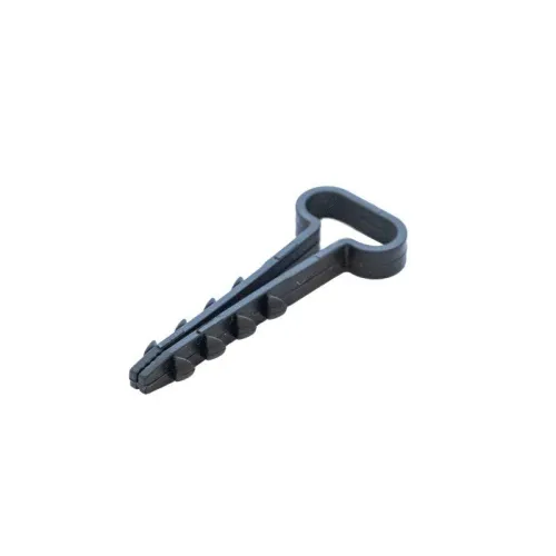 Дюбель-хомут 6-12 для плоского кабеля черн. (уп.100шт) Промрукав PR08.6960