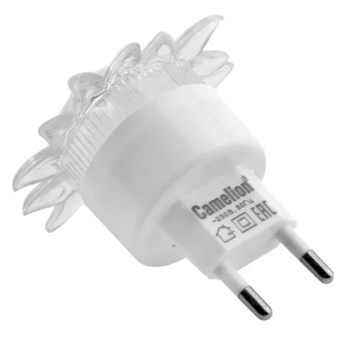 Светильник светодиодный ночник LED "Солнце" RGB 220В Camelion NL-257 15375 фото 4