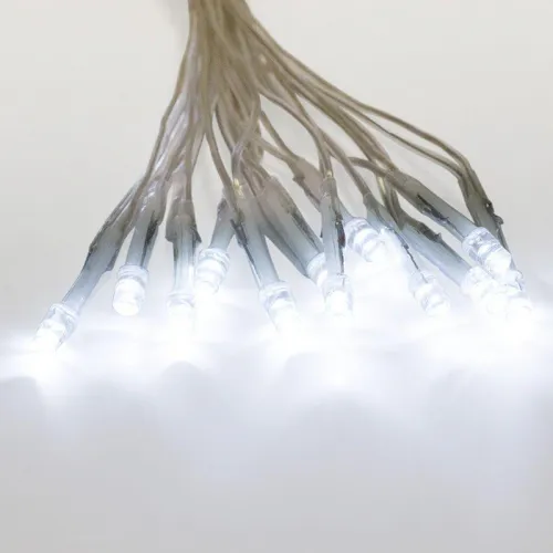 Гирлянда светодиодная "Сеть" 1.8х1.5м 180LED бел. 15Вт 220В IP20 с контроллером 8 режимов провод ПВХ прозр. Neon-Night 215-135 фото 11