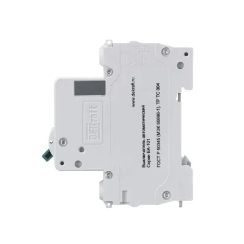Выключатель автоматический модульный 1п C 25А 4.5кА ВА-101 DEKraft 11056DEK фото 4