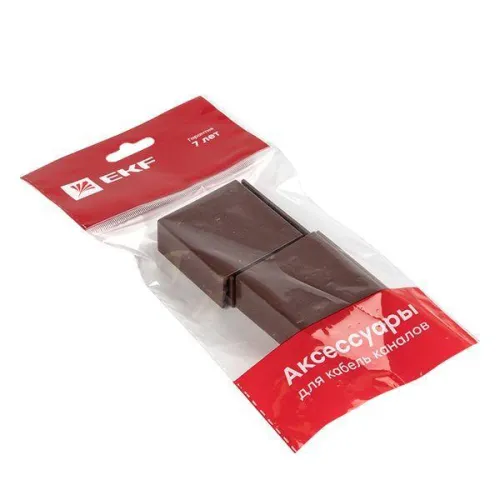 Соединитель 40х16 под темн. дерево Plast PROxima (уп.4шт) EKF cond-40-16x4 фото 6