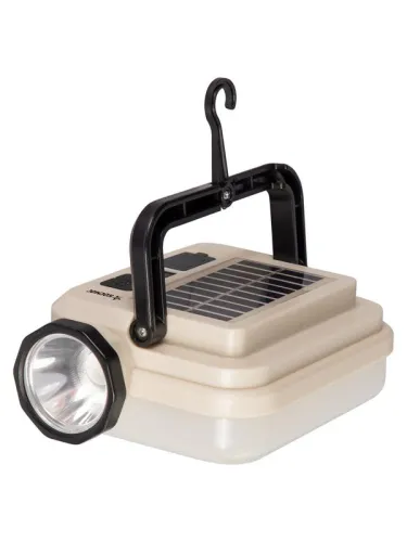 Фонарь кемпинговый аккум. 5Вт Laser Led/59 SMDLed/Li-ion2х18650/2400мА.ч солн. пан КОСМОС(KOC620Lit) фото 3