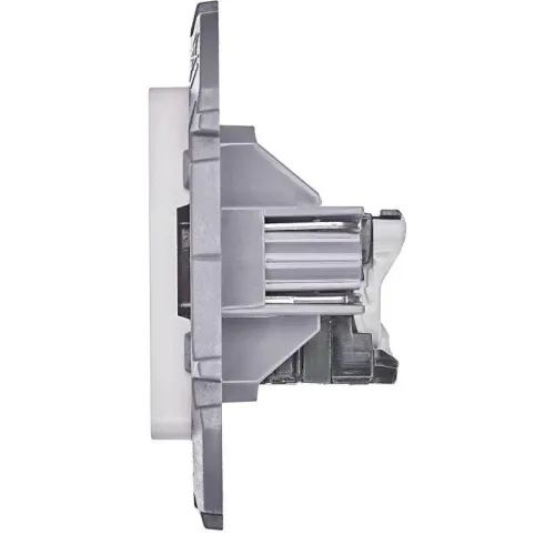 Розетка компьютерная Inspiria RJ45 кат.6 UTP механизм бел. IEK 673830 фото 4