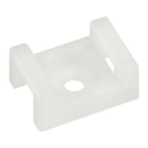 Площадка для крепления стяжки 22х16мм (ПС-2) бел. (уп.10шт) Rexant 07-2102-10