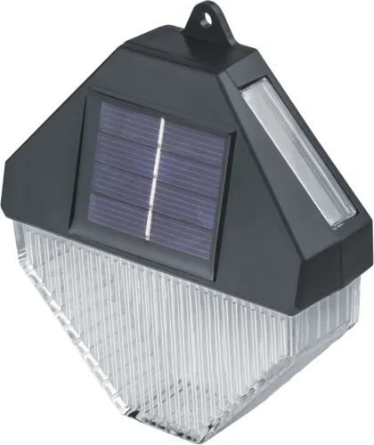 Светильник светодиодный 93 872 NSL-91 (на солнечной батарее с фотосенсором) 3200К IP44 накладной черн. ромб NAVIGATOR 93872