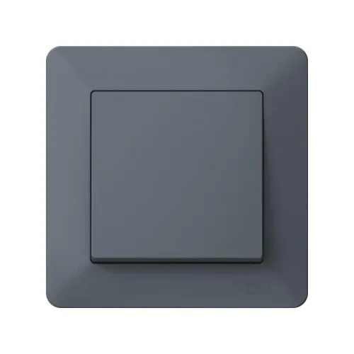 Рамка 1-м AtlasDesign Air грифель/дым. черн. SE ATN220701 фото 3