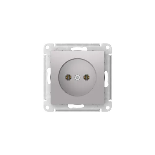 Розетка AtlasDesign 16А без заземл. без шторок быстрозажим. клем. механизм алюм. SE ATN000341S фото 2