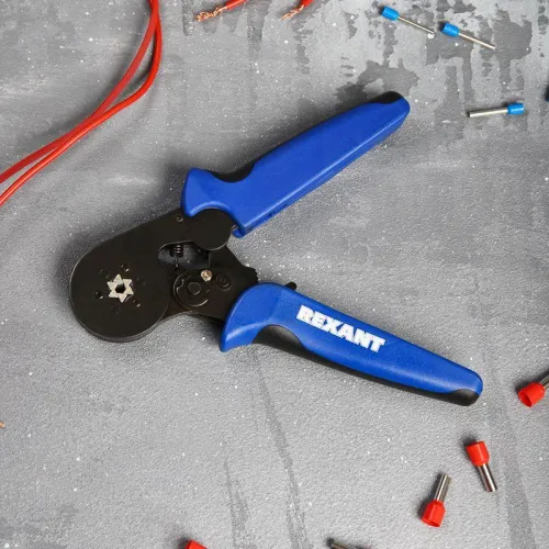 Кримпер для обжима штырьевых након. 0.08-6.0кв.мм (HT-866; HSC8 6-6) Rexant 12-3205 фото 3
