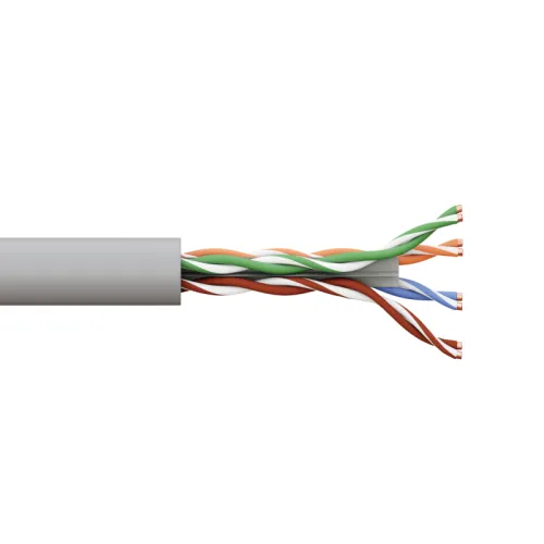 Кабель витая пара U/UTP кат.6 4 пары 23 AWG solid LSZH нг(А)-HF сер. (уп.305м) TERACOM PRO EKF TRP-6UTP-04LSH-GY-IN3 фото 3