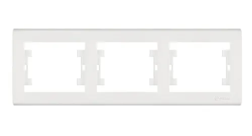 Рамка 3-м Manolya горизонт. бел. Makel 41001703