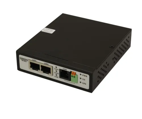 Удлинитель TR-IP2 Ethernet (VDSL) на 2 порта до 3000м OSNOVO 10441