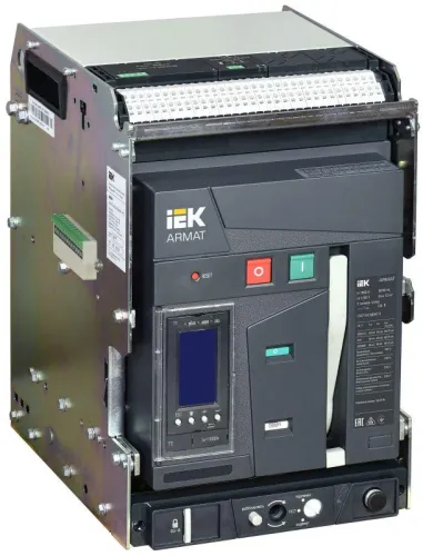 Выключатель автоматический воздушный 3п B 1600А 85кА TY выдвижн. с комплектом аксессуаров ARMAT IEK AR-ACB-3VB-085-1600A-TYCF