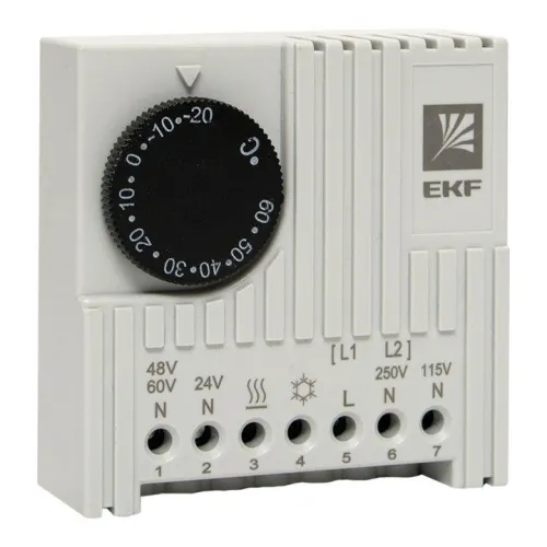 Термостат NO/NC (охлаждение/обогрев) на DIN-рейку 5-10А 230В IP20 PROxima EKF thermo-no-nc-din фото 4