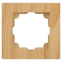 Рамка 1-м СП Accent 6-501-11 сосна Intro Б0063705