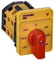 Переключатель кулачковый 16А (сх. 66) стандартная рукоятка IEK MI-CS10-016-066