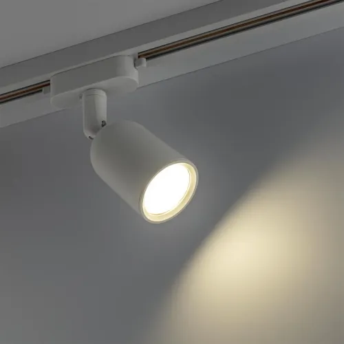 Светильник трековый ARTLINE поворотный 55х55х87мм GU10 230В пластик 4кв.м бел Ritter 59869 9 фото 2