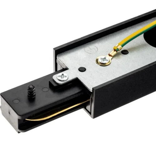 Коннектор питания для шинопровода прямой ARTLINE пластик/медь черн. Ritter 59756 2 фото 3