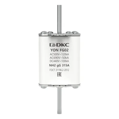 Предохранитель YON ножевого типа FG2 с одинарной индикацией 315А DKC 1FG02-0315 фото 2