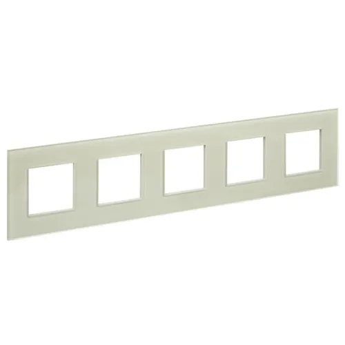 Рамка 5-м SKANDY SK-F25B стекло беж. IEK SK-M52-G-K10