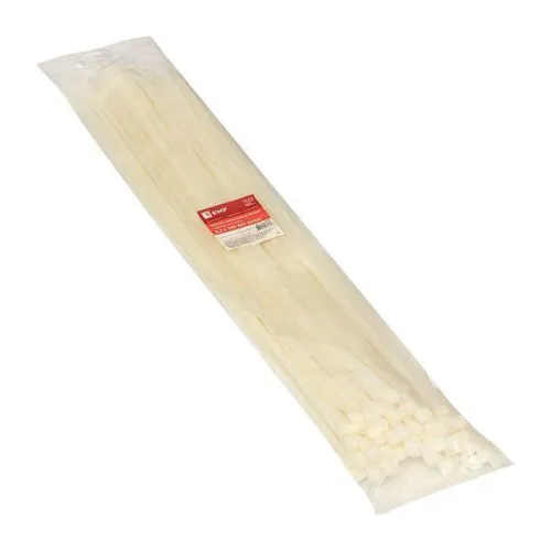 Хомут кабельный 8.2х750 нейл. бел. (уп.100шт) EKF plc-c-8.2x750 фото 2