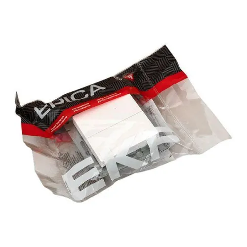 Выключатель перекрестный 2-кл. СП Эпика механизм бел. EKF UP1-SWW-22 фото 2