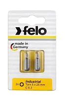 Бита Industrial TX 7х25 на блистере (уп.2шт) FELO 02607036