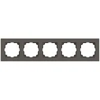Рамка 5-м СП Accent 6-505-09 титан Intro Б0063739