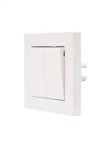 Выключатель 2-кл. СП Vesna механизм крем. LEZARD 742-0388-101 фото 7