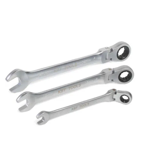 Ключ гаечный трещоточный с шарниром 13 мм КВТ 79195 фото 3