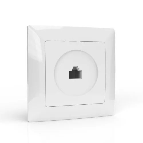 Розетка компьютерная 1-м СП AVA в сборе бел. TOKOV LIGHT TKL-AV-RC1-C01 фото 3