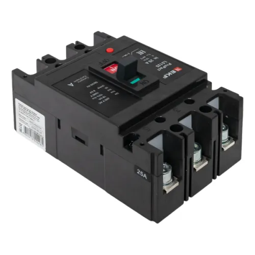 Выключатель автоматический 3п 25А 18кА LS125 ProPact EKF mccb-125-18-3-25-ls фото 12