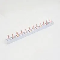 Шина соединительная BBS-MD63 типа PIN 3 полюса 18 присоединений для модульной аппаратуры DKC BBS-MD63P-3P18
