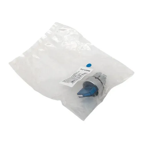 Механизм переключателя исполнительный ХB4 син. на 2 положения с фиксацией с подсветкой с короткой ручкой IP65 EKF XB4BD2FL-B-65 фото 3