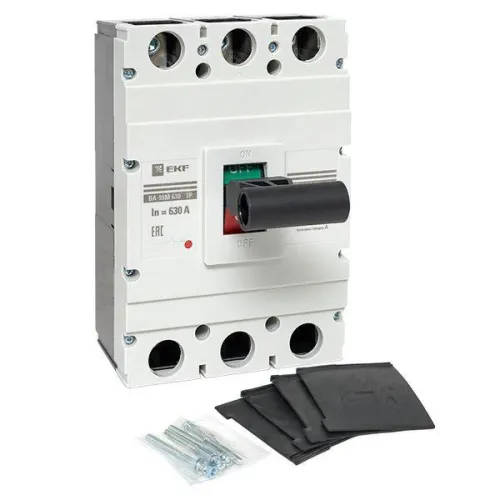 Выключатель автоматический 3п 630/630А 50кА ВА-99М PROxima EKF mccb99-630-630m фото 3