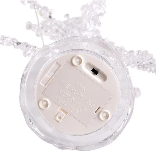 Фигура светодиодная "Ель" 51см 15LED бел. 1Вт IP20 на подставке элементы питания 3хAAA (не в компл.) Neon-Night 513-033 фото 9