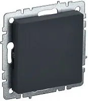 Заглушка c суппортом BRITE МЗ10-БрГ механизм графит IEK BR-PL10-K53