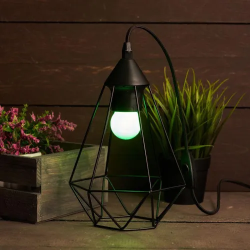 Лампа накаливания BL 10Вт E27 зел. NEON-NIGHT 401-114 фото 4