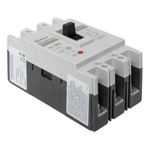 Выключатель автоматический 3п 63/25А 25кА ВА-99М PROxima EKF mccb99-63-25m фото 11