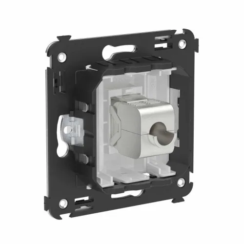 Розетка компьютерная 1-м СП Avanti "Белое облако" RJ45 кат.6 без шторок экранир. механизм DKC 4400793 фото 2