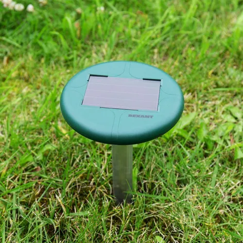 Отпугиватель змей ультразвуковой R30м солнечная батарея с подсветкой Rexant 71-0027 фото 5