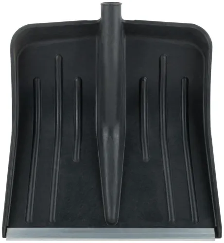 Лопата для уборки снега большая 420х420мм без черенка пластик. 68100