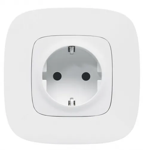Панель лицевая Valena Life для розетки 2К+З бел. Leg 755200 фото 2