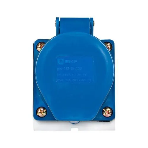Розетка наружн. уст. 16А 220В 2P+PE IP44 (113) EKF ps-113-16-220 фото 6