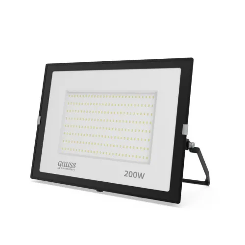 Прожектор светодиодный Elementary 200Вт IP65 6500К 17000лм PROMO G3 черн. GAUSS 613100200P