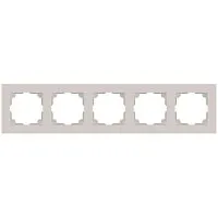 Рамка 5-м СП Accent 6-505-06 перламутр. Intro Б0063731