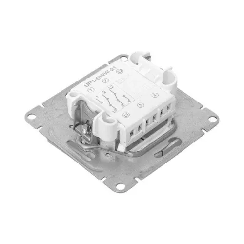 Выключатель проходной 2-кл. СП Эпика механизм алюм. EKF UP1-SWA-21 фото 10