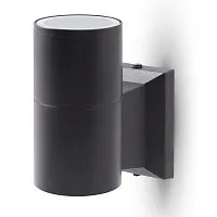 Светильник уличный фасадный металлический IP54 LGU10-02 C02 черн. Camelion 15387