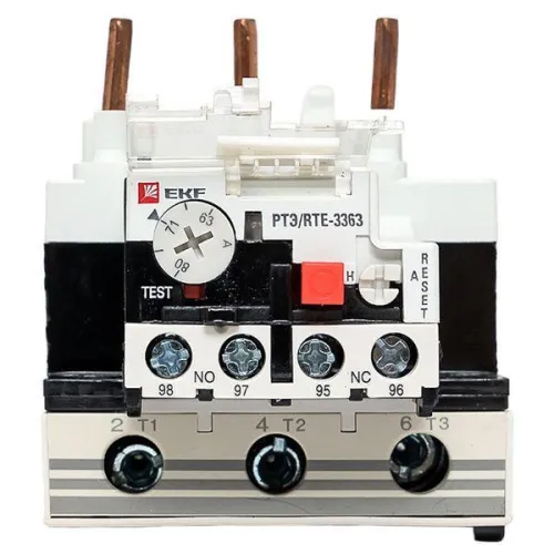 Реле тепл. РТЭ 3363 63-80А EKF rel-3363-63-80 фото 7