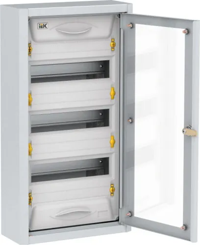 Корпус ЩРн-36 TITAN 5 УХЛ3 IP31 прозр. дверь метал. IEK MKM16-N-036-31-Z-U