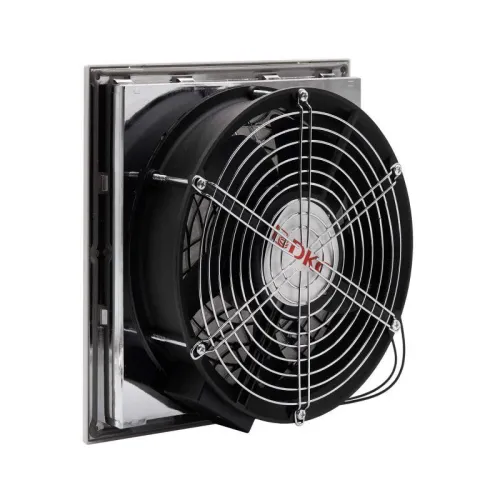 Вентилятор с фильтром ЭМС 550куб.м/ч 400В AC 255х255мм IP54 DKC R5MCV25380 фото 3
